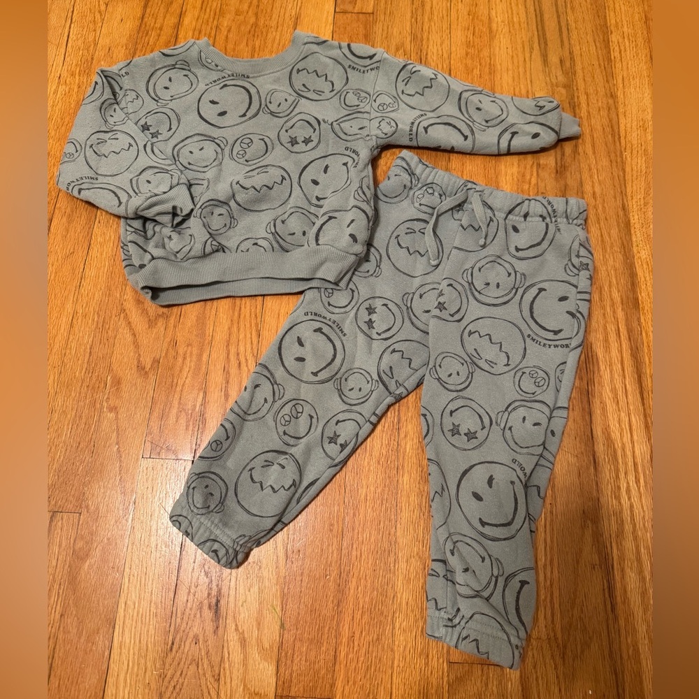 Smiley World Green Set (2t)